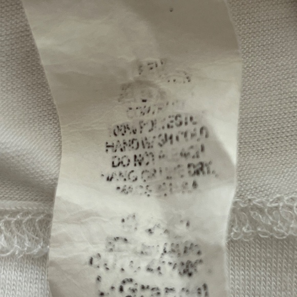 ANDREA MISSY~ SHORT SLEEVE Embroidered and Lace Accents - White/blue/Red… - Picture 6 of 6